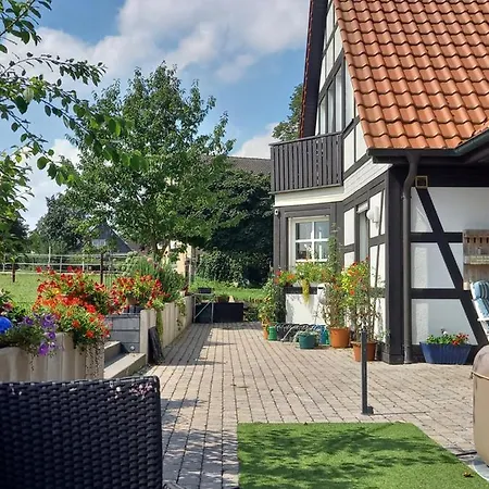 Landidylle Mit Garten, Whirlpool Und Klima Reken Exterior photo